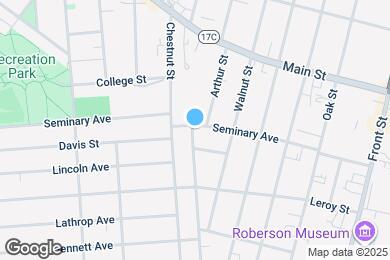 Map image of the property - 55 Seminary Ave