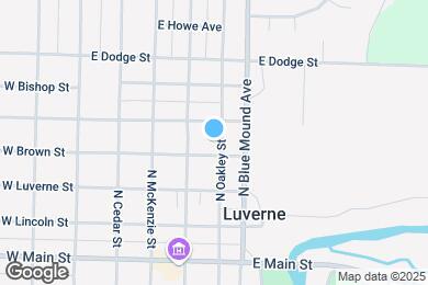 Map image of the property - 409 N Oakley St