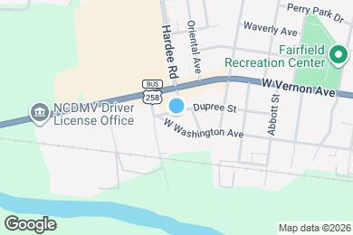Map image of the property - 1820 Dupree St
