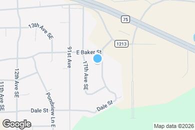 Map image of the property - 217 18th Ave SE