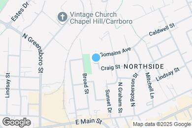 Map image of the property - 603 Bynum St