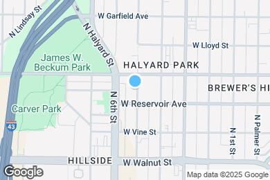 Map image of the property - 1945 N 5th St