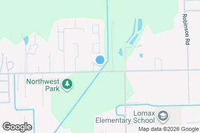 Map image of the property - 1407 Bayou Glen Dr