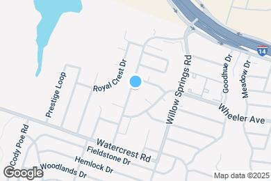 Map image of the property - 1202 Wales Dr