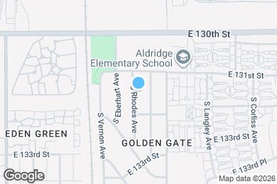Map image of the property - 13131 S Rhodes Ave
