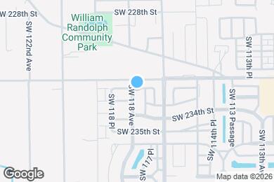 Map image of the property - 23271 SW 118th Ave