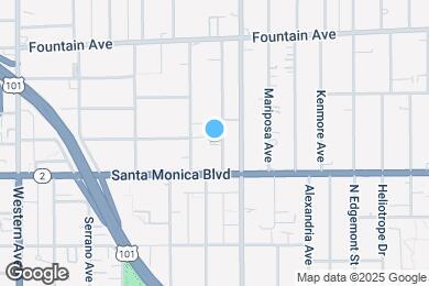 Map image of the property - 1133 N Ardmore Ave