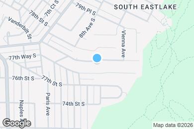 Map image of the property - 848 Vanderbilt St