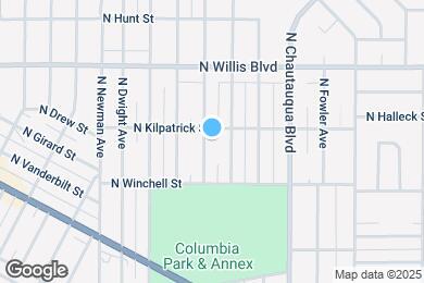 Map image of the property - 8038 N Wayland Ave
