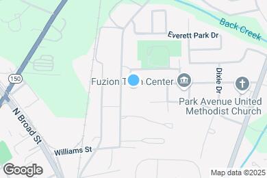 Map image of the property - 613 Brookwood Dr