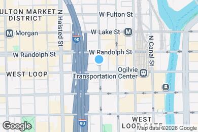 Map image of the property - 120 N Desplaines St