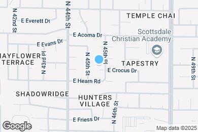 Map image of the property - 4526 E Crocus Dr
