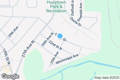 Map image of the property - 2512 Circle Dr