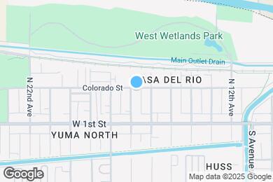 Map image of the property - 195 N 17th Ave