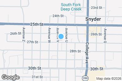 Map image of the property - 2107 27th St