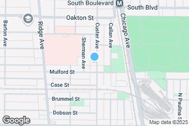 Map image of the property - 318 Custer Ave