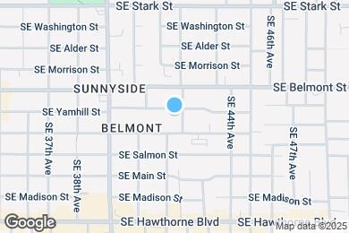 Map image of the property - 4118-4118 SE Yamhill St