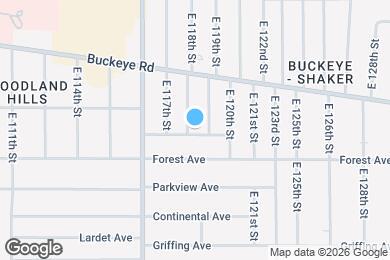 Map image of the property - 11807 Honeydale Ave