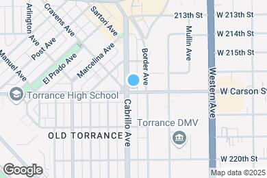 Map image of the property - The Dorms of Torrance