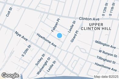 Map image of the property - 15 Voorhees St
