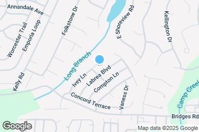 Map image of the property - 1150 Ivey Ln