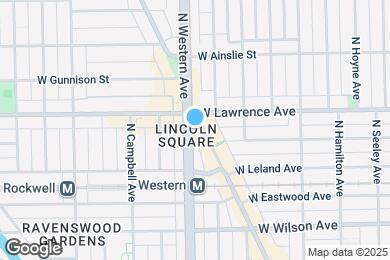 Map image of the property - 4749 N Western Ave