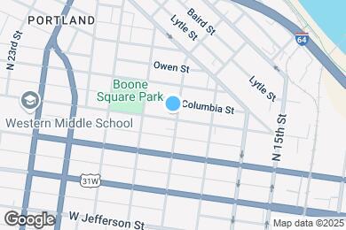 Map image of the property - 200 N 18th St