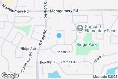 Map image of the property - 1419 Farrington Ln