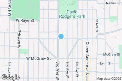 Map image of the property - 2456 3rd Ave W