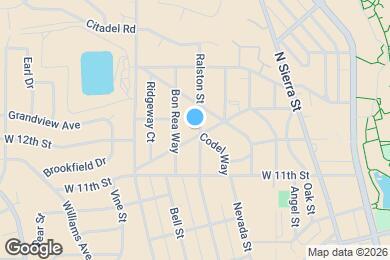 Map image of the property - 1201 Ralston St