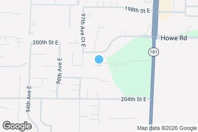 Map image of the property - 9802 201st St Ct E