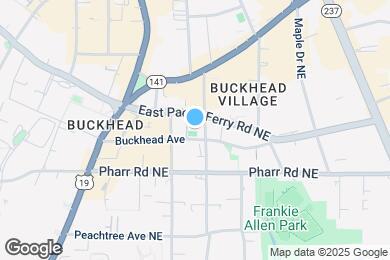 Map image of the property - 325 East Paces Ferry Rd NE