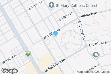 Map image of the property - 1520 S Maple St