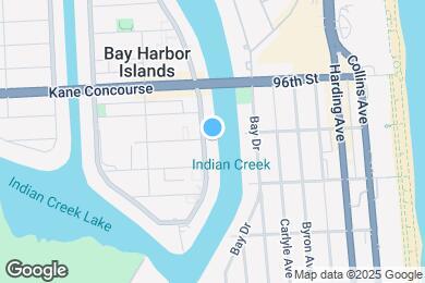 Map image of the property - 9381 E Bay Harbor Dr