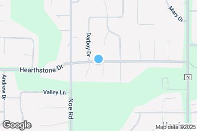 Map image of the property - W5851 Hearthstone Dr