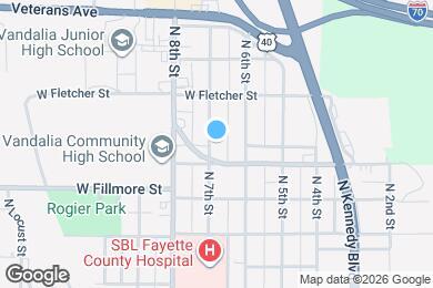 Map image of the property - 1214 N 7th St