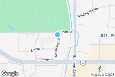 Map image of the property - 3814 Mississippi Ave