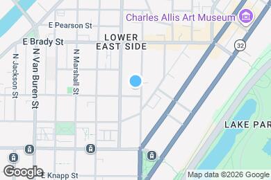 Map image of the property - Pleasant Apartments