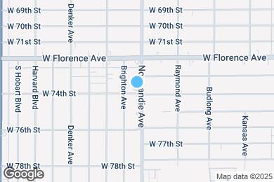Map image of the property - 7329 Normandie Ave