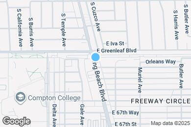 Map image of the property - 6954 Long Beach Blvd