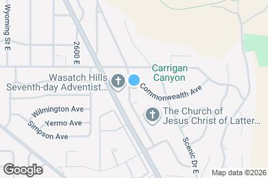 Map image of the property - 2718 E Commonwealth Ave