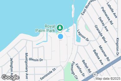 Map image of the property - 311 Royal Palm Park Rd