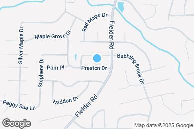 Map image of the property - 2960 Preston Dr