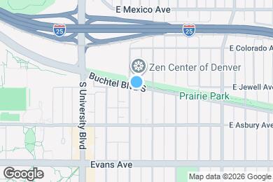 Map image of the property - 2506 E Jewell Ave