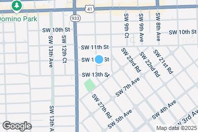 Map image of the property - 1225 SW 11th Ave