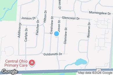 Map image of the property - 1309 Hanson St