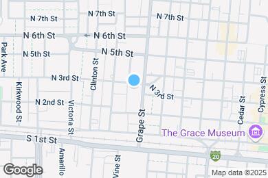 Map image of the property - 1711 N 3rd St
