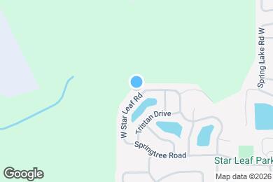 Map image of the property - 3647 W Star Leaf Rd