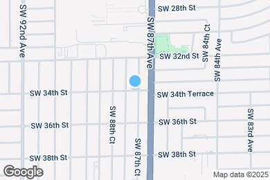 Map image of the property - 8753 SW 34th St