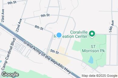 Map image of the property - 710 19th Ave